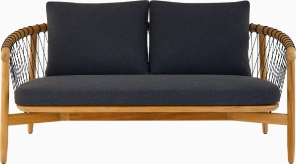 Crosshatch Outdoor Settee