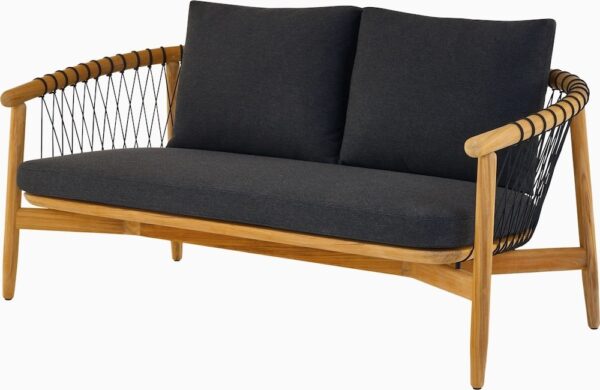 Crosshatch Outdoor Settee