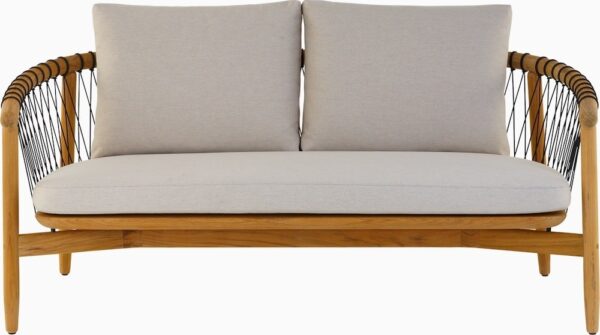 Crosshatch Outdoor Settee