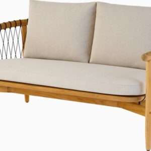 Crosshatch Outdoor Settee