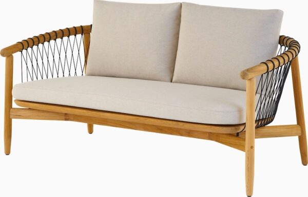 Crosshatch Outdoor Settee