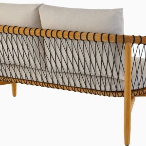 Crosshatch Outdoor Settee