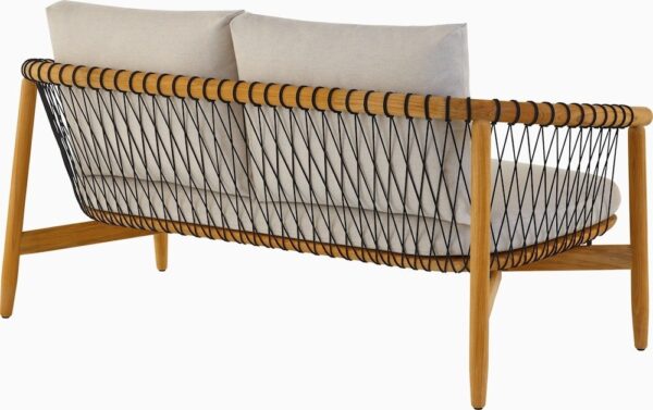 Crosshatch Outdoor Settee
