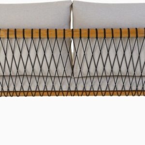 Crosshatch Outdoor Settee