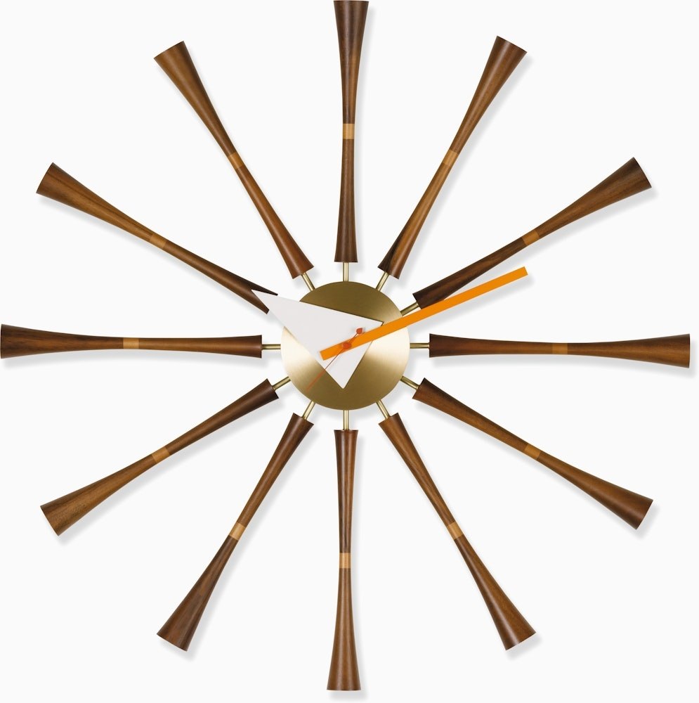 Nelson Spindle Clock