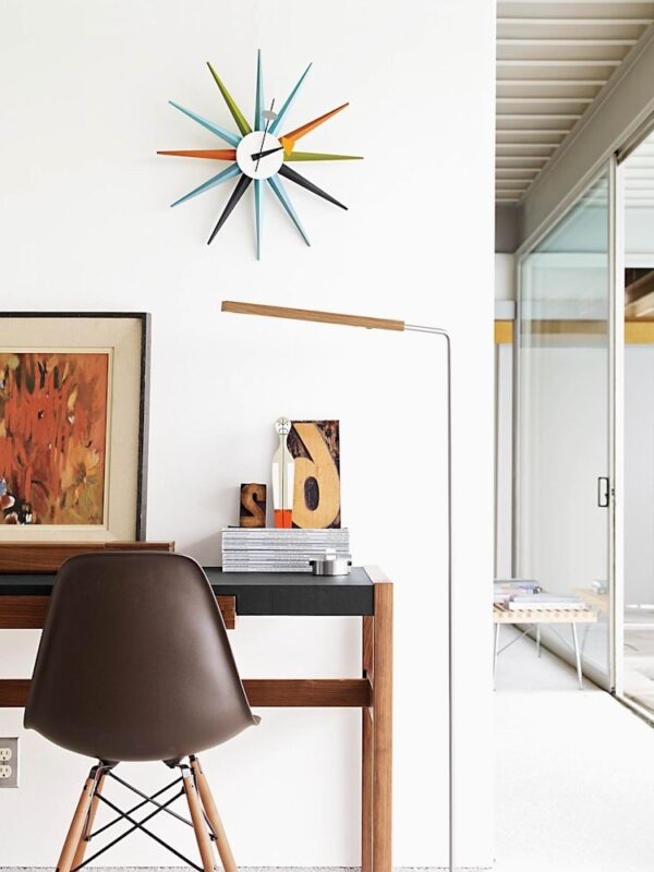 Nelson Sunburst Clock