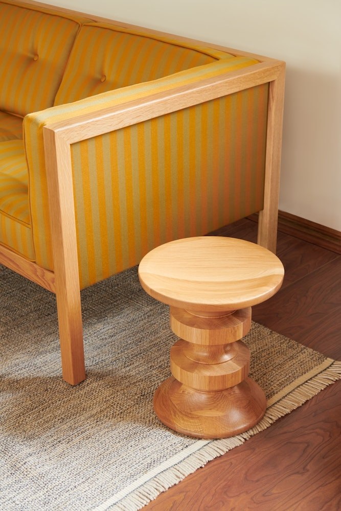 Eames Turned Stool, Shape A - Image 9