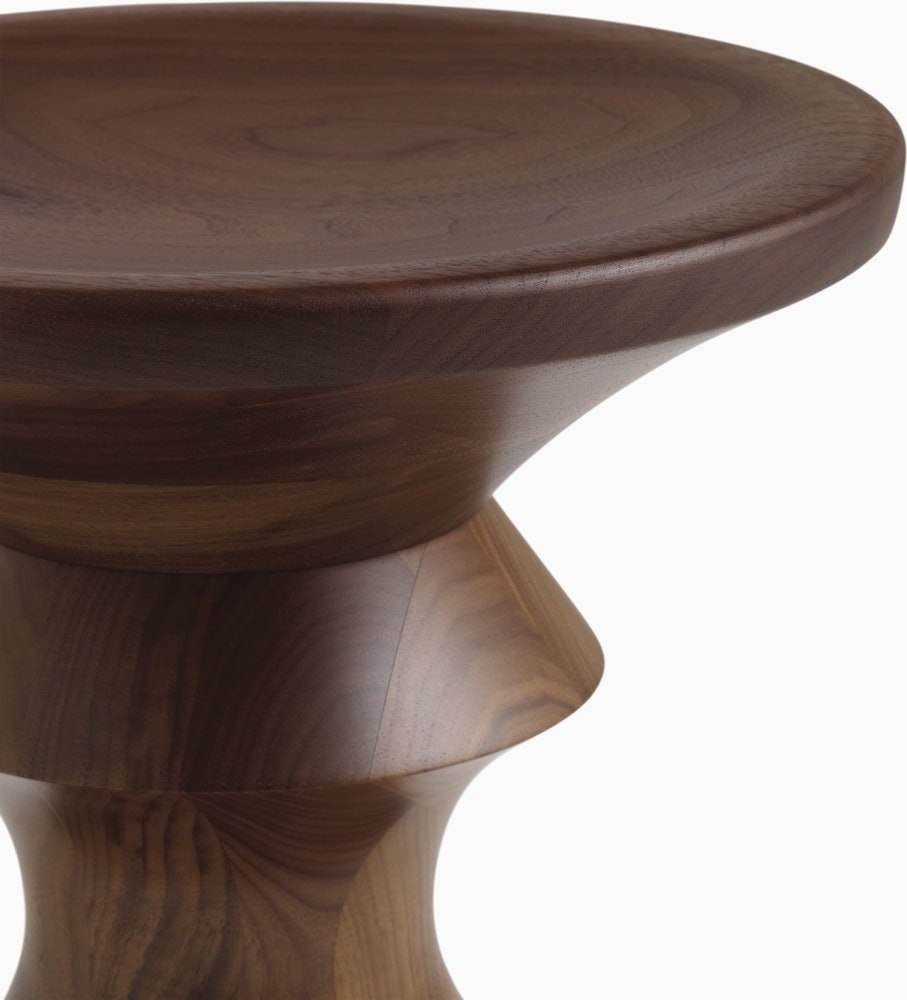 Eames Turned Stool, Shape A - Image 2