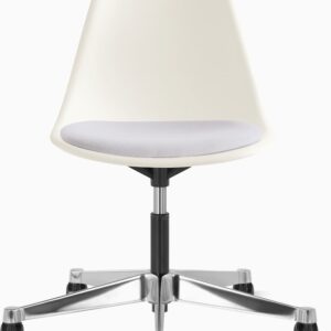 Eames Molded Plastic Task Side Chair with Seatpad
