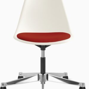 Eames Molded Plastic Task Side Chair with Seatpad