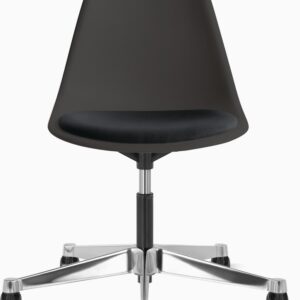 Eames Molded Plastic Task Side Chair with Seatpad