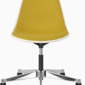 Eames Upholstered Molded Plastic Task Side Chair