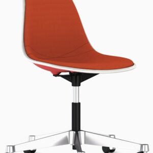 Eames Upholstered Molded Plastic Task Side Chair
