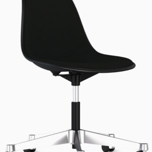 Eames Upholstered Molded Plastic Task Side Chair