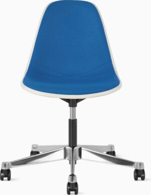 Eames Upholstered Molded Plastic Task Side Chair