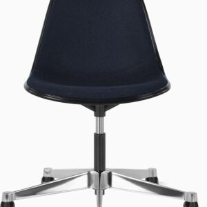 Eames Upholstered Molded Plastic Task Side Chair