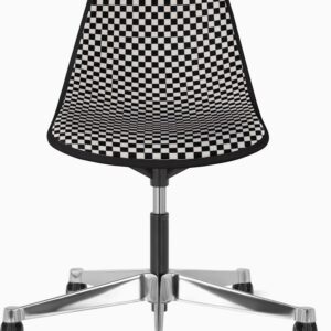 Eames Upholstered Molded Plastic Task Side Chair