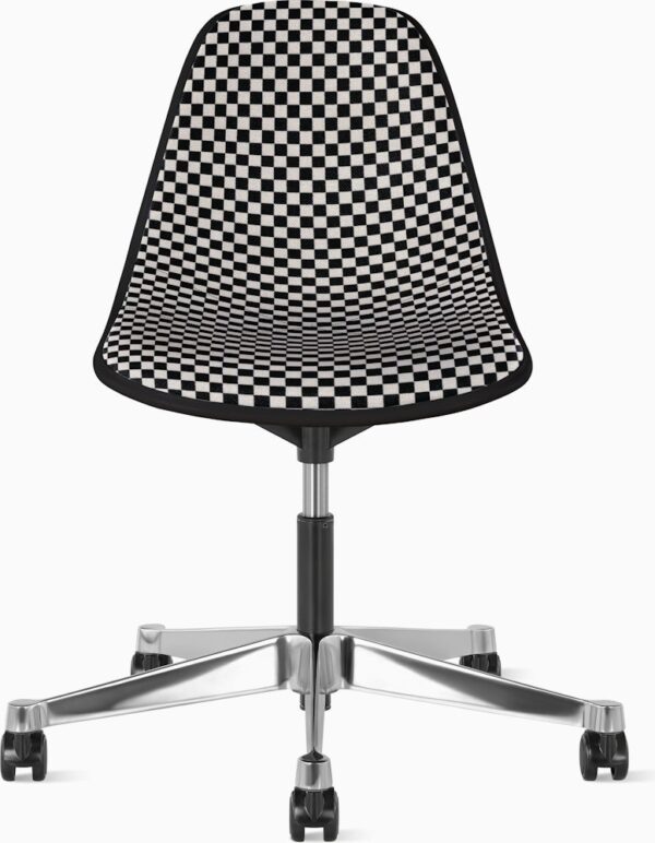 Eames Upholstered Molded Plastic Task Side Chair