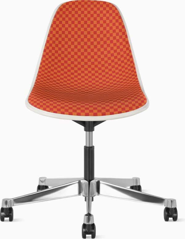 Eames Upholstered Molded Plastic Task Side Chair