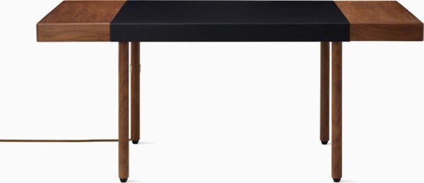 New Canaan Leatherwrap Sit-to-Stand Desk