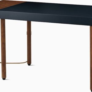 New Canaan Leatherwrap Sit-to-Stand Desk