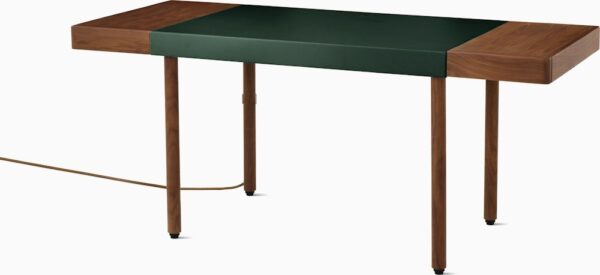 New Canaan Leatherwrap Sit-to-Stand Desk