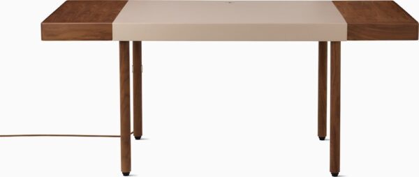 New Canaan Leatherwrap Sit-to-Stand Desk