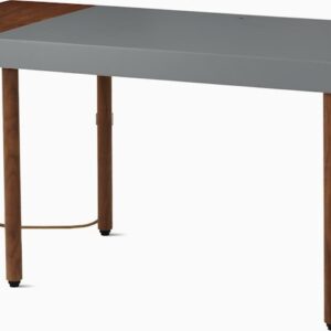 New Canaan Leatherwrap Sit-to-Stand Desk