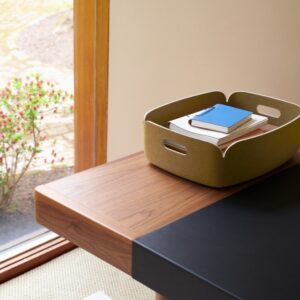 New Canaan Leatherwrap Sit-to-Stand Desk