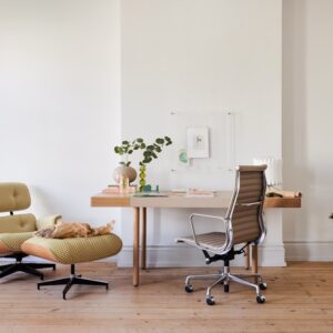 New Canaan Leatherwrap Sit-to-Stand Desk