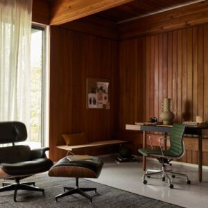 New Canaan Leatherwrap Sit-to-Stand Desk