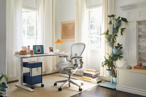 Renew Desk with Embedded Power