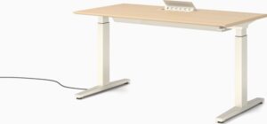 Renew Desk with Embedded Power