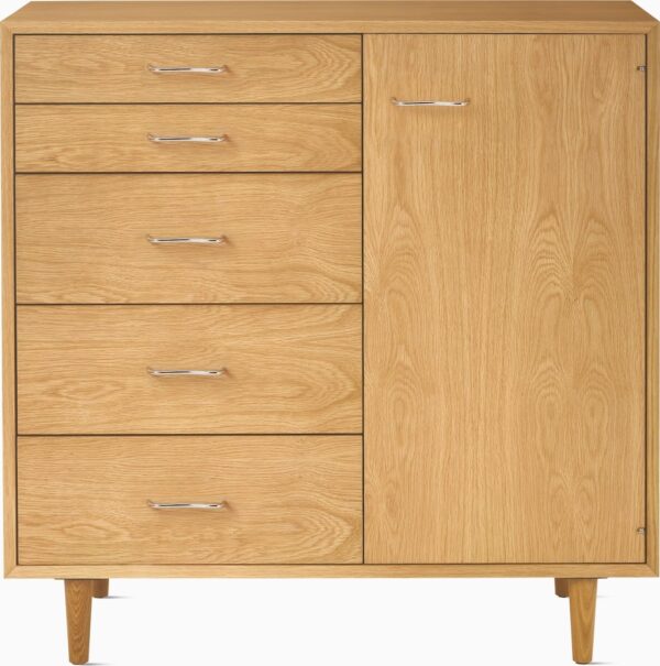 Nelson Basic Cabinet Series - 5-Drawer with Door