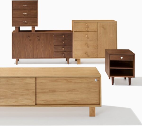 Nelson Basic Cabinet Series - 5-Drawer with Door