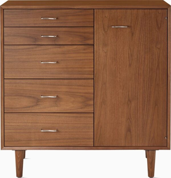 Nelson Basic Cabinet Series - 5-Drawer with Door