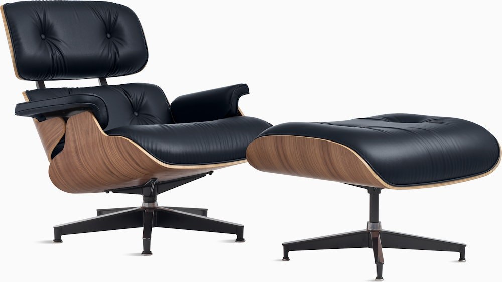 Eames Lounge Chair and Ottoman - Image 10