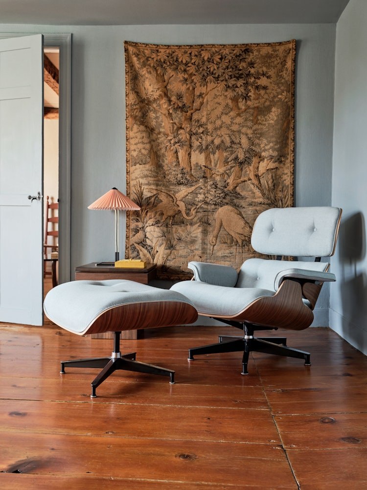 Eames Lounge Chair and Ottoman, Vegan Leather - Image 11