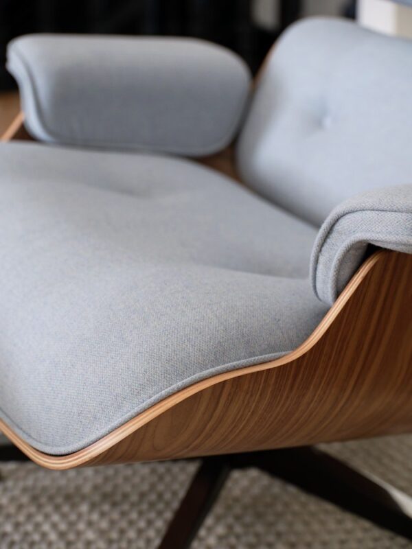 photo_5888700119496985885_y (1) Eames Lounge Chair and Ottoman, Vegan Leather