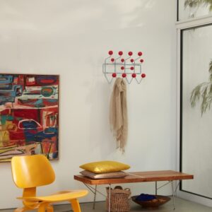 Eames Molded Plywood Lounge Chair Wood Base (LCW), Upholstered