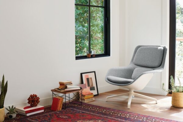 Striad Lounge Chair, Mid Back