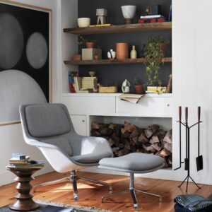 Striad Lounge Chair, Mid Back