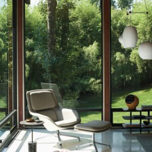 Striad Lounge Chair, Mid Back