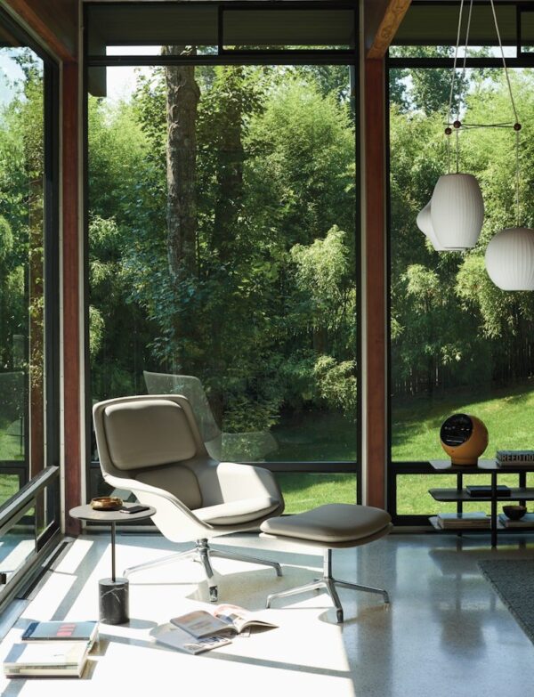 Striad Lounge Chair, Mid Back