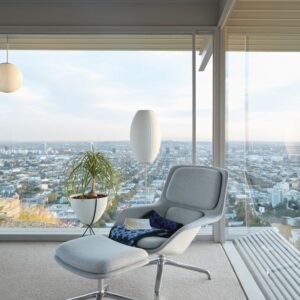 Striad Lounge Chair, Mid Back