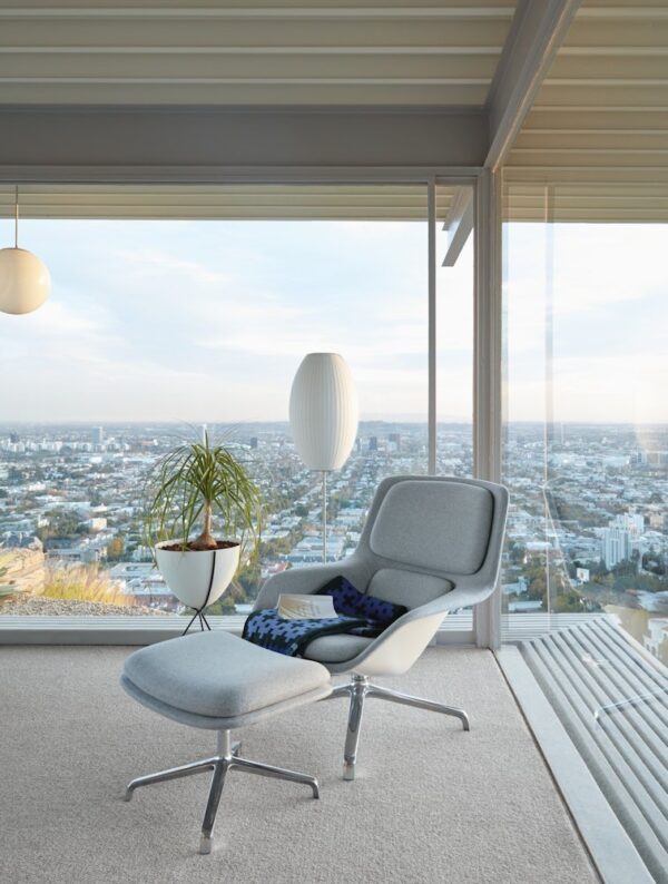 Striad Lounge Chair, Mid Back