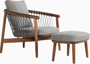 Crosshatch Ottoman