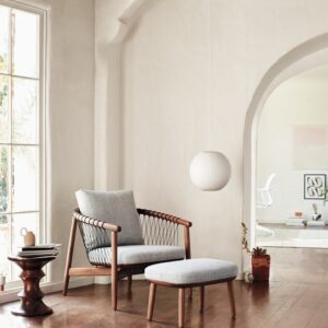Crosshatch Ottoman