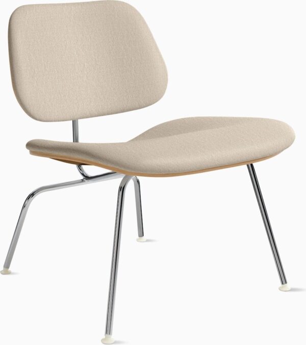 photo_5888700119496986116_y Eames Molded Plywood Lounge Chair Metal Base (LCM), Upholstered