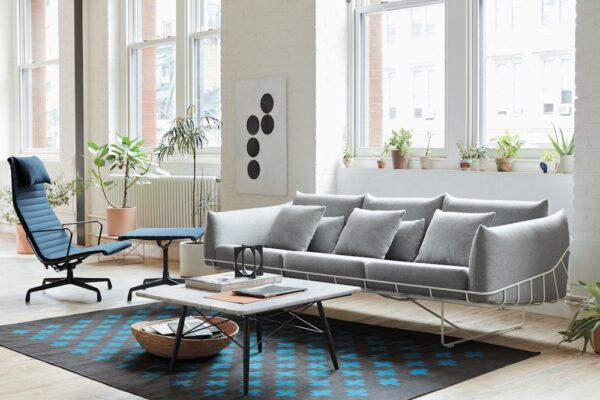 Eames Aluminum Group Ottoman